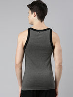 Faso Men's Cotton Racerback Color Vest