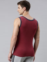 Faso Men's Cotton Color Vest