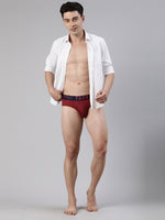 Faso Men's Premium Micro Modal Printed Brief