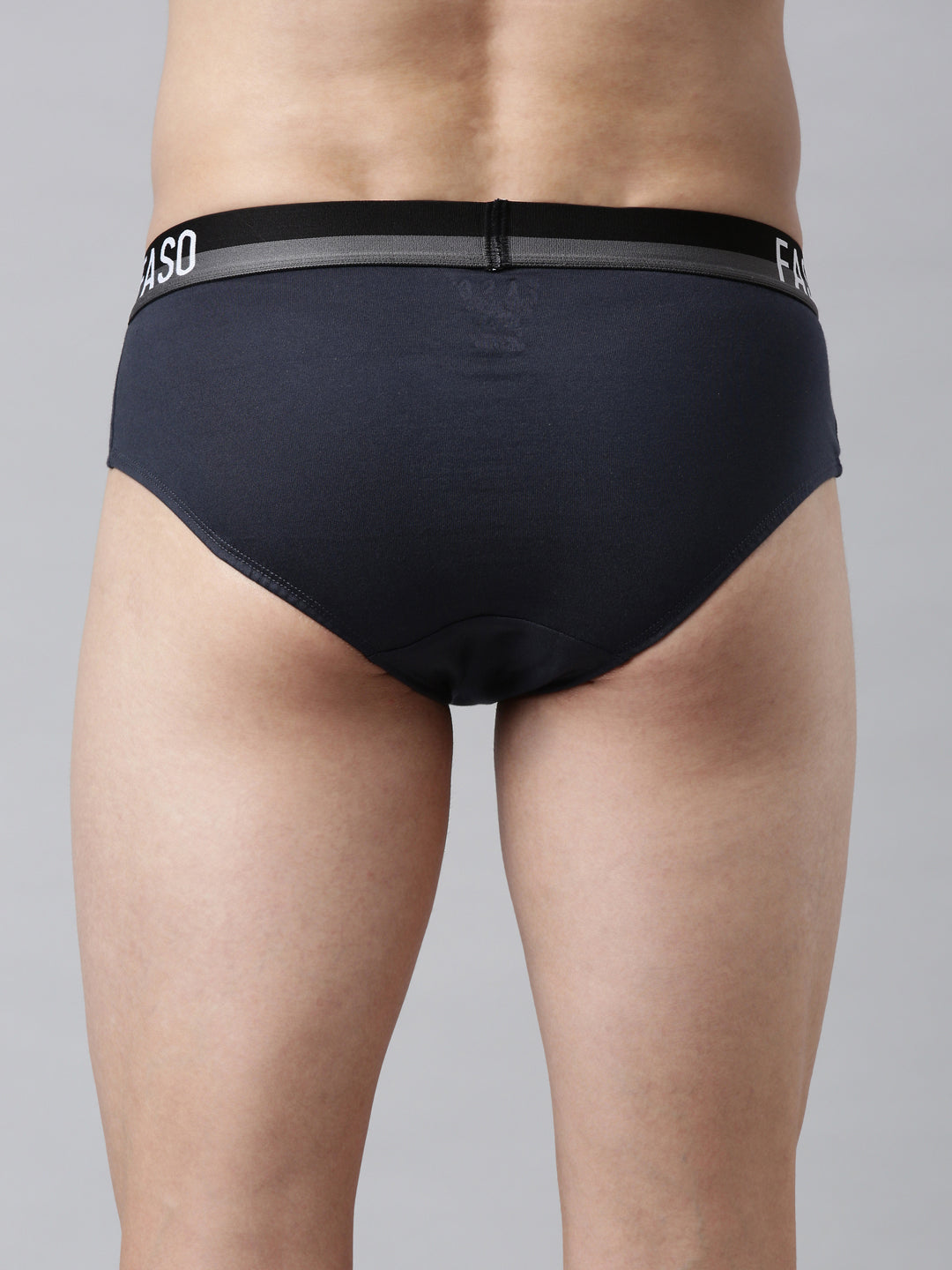 Faso Men's Cotton Outer Elastic Brief(Pack of 2)