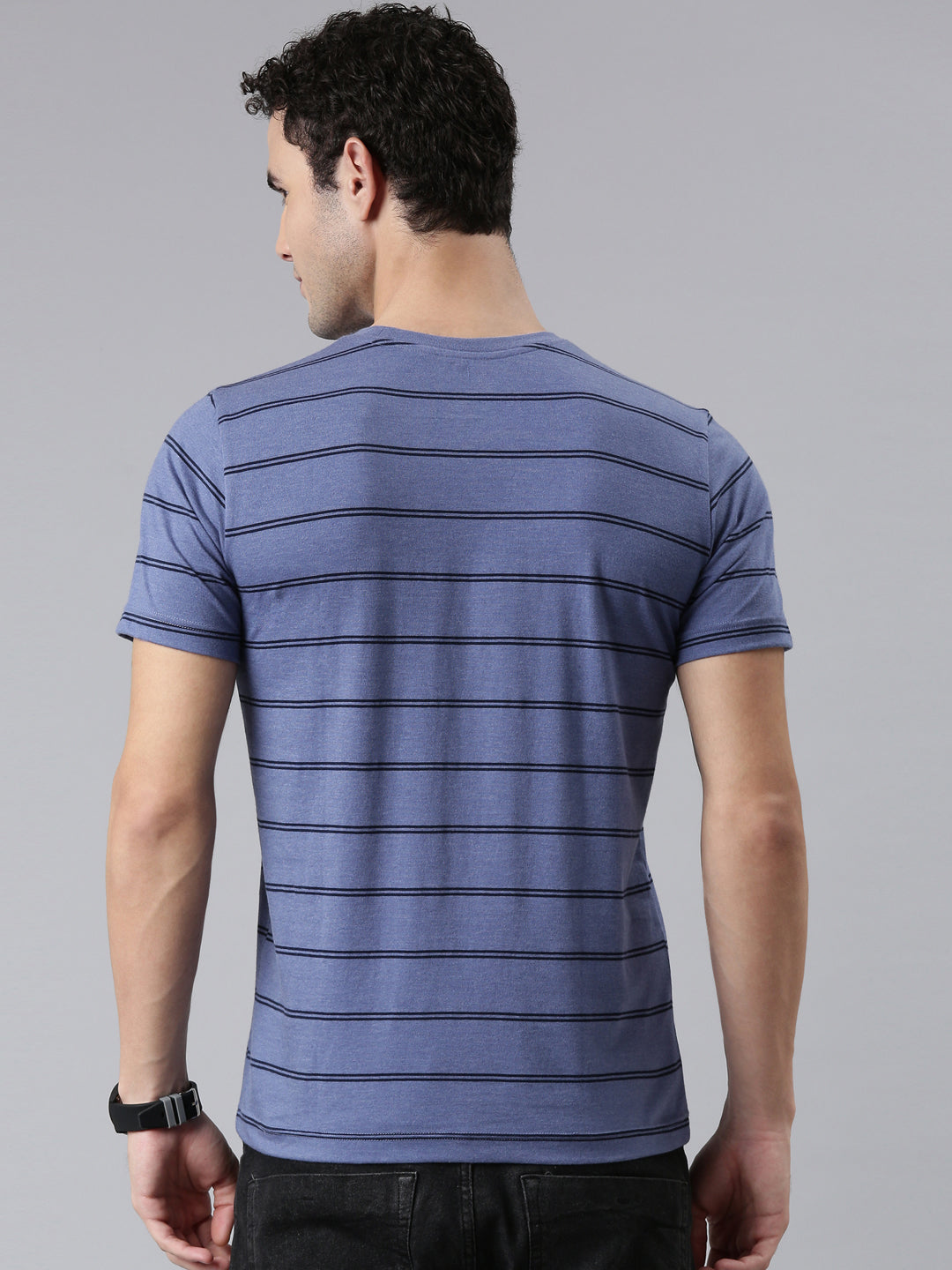 FASO Men’s Yarn Dyed Cotton T-Shirt
