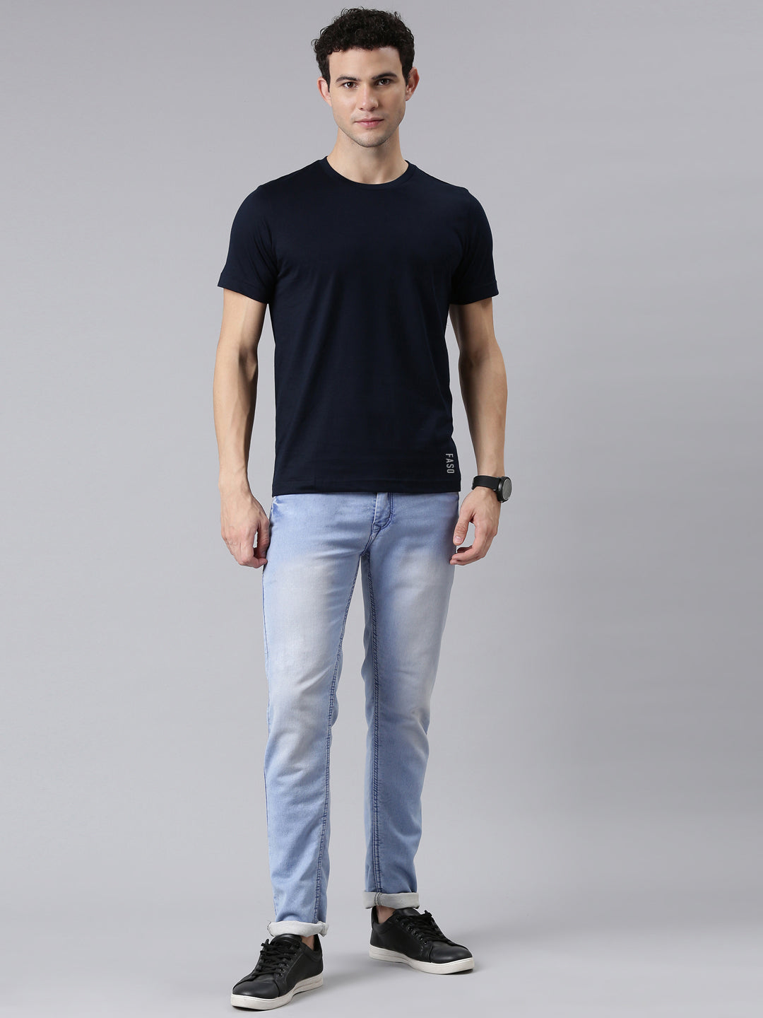 Faso Men's Crew Neck T-Shirt