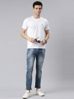 FASO Men’s Cotton Crew Neck Casual T-Shirt