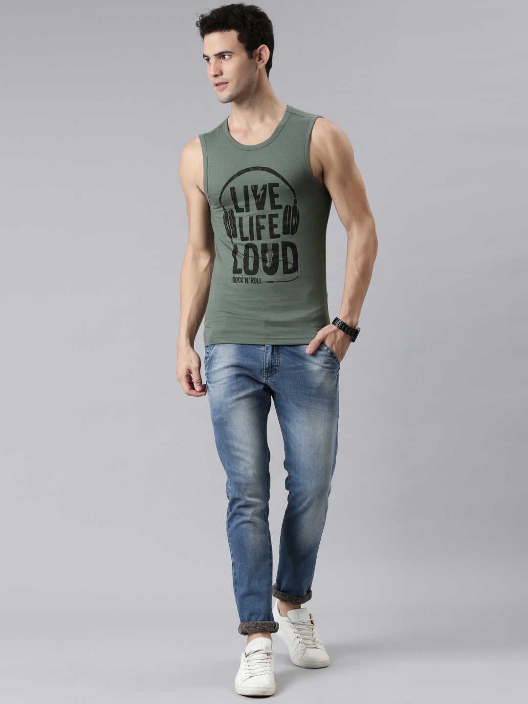 FASO Men’s Sleeveless Muscle Tee