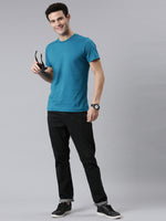 FASO Men’s Cotton Crew Neck Casual T-Shirt