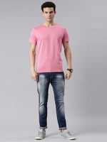 FASO Men’s Cotton Crew Neck Casual T-Shirt