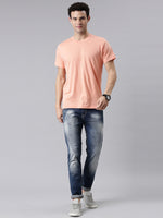 FASO Men’s Cotton Crew Neck Casual T-Shirt