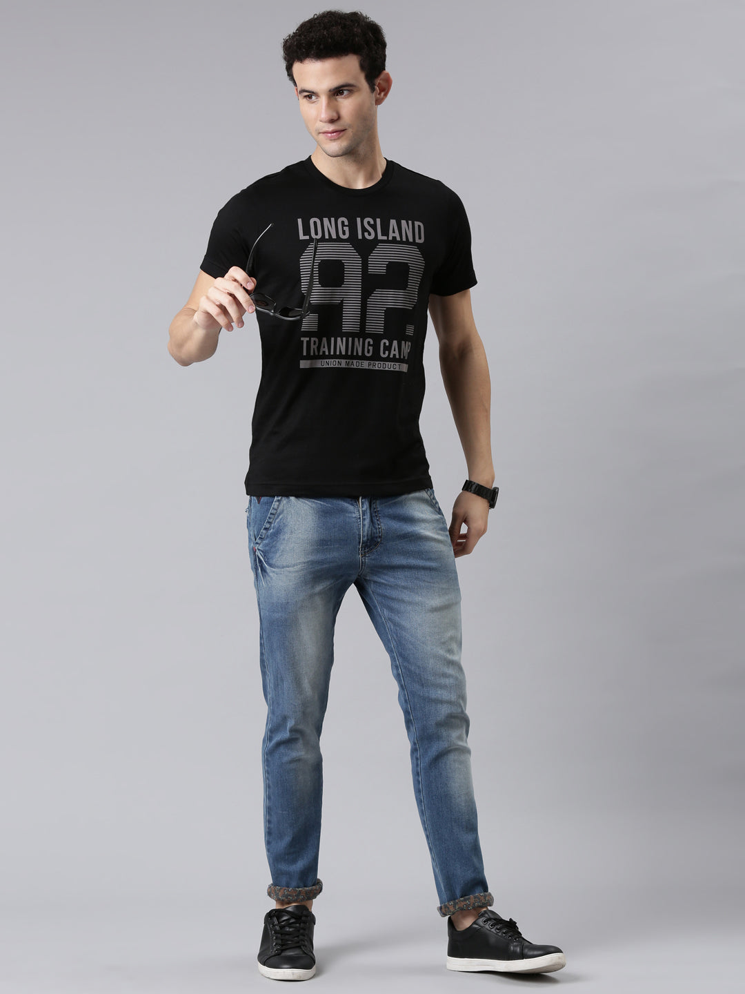 Faso Men's Round Nick T-shirt