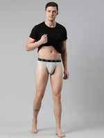 Faso Men's Cotton Outer Elastic Brief (Pack of 2)