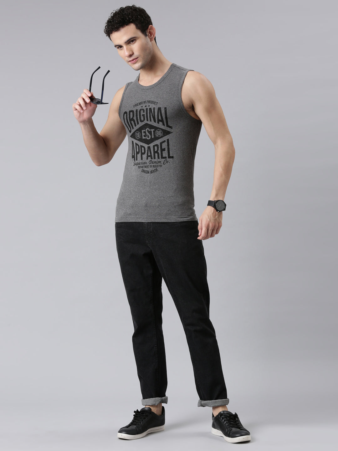 FASO Men’s Sleeveless Muscle Tee