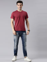FASO Men’s Cotton Crew Neck Casual T-Shirt