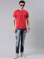 FASO Men’s Cotton Crew Neck Casual T-Shirt