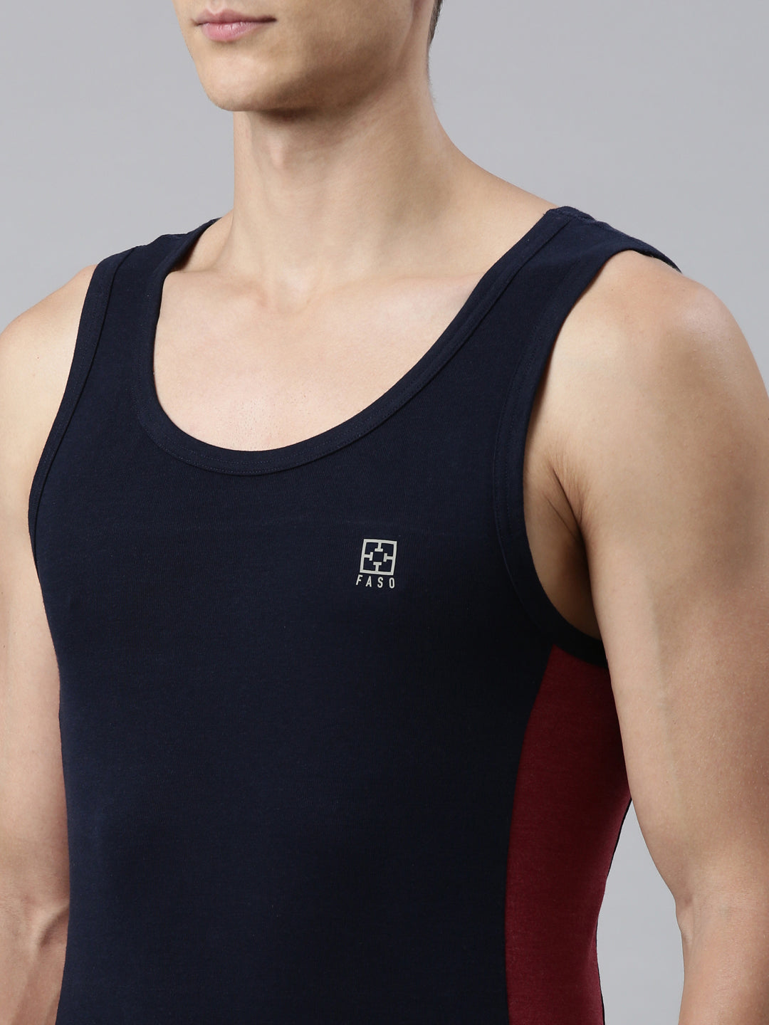 Faso Men's Premium Cotton Vest