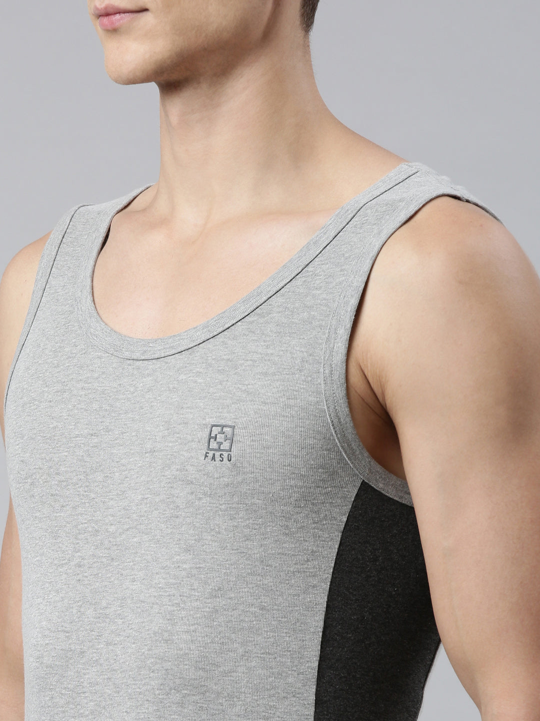 Faso Men's Premium Cotton Vest