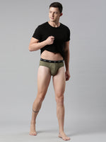 Faso Men's Cotton Outer Elastic Brief (Pack of 2)