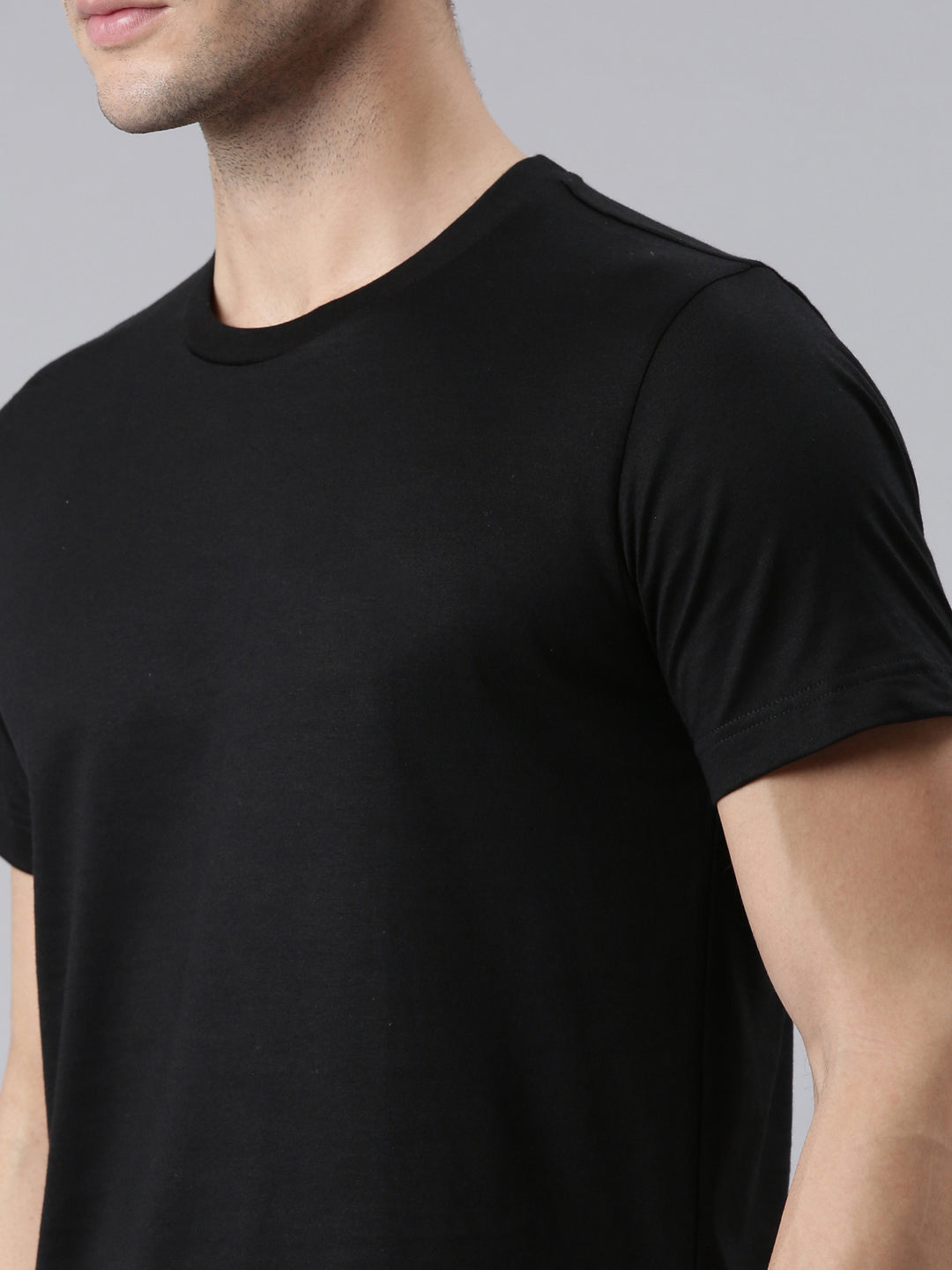 FASO Men’s Cotton Crew Neck Casual T-Shirt