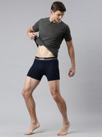 Faso Men's Cotton Outer Elastic Trunk (Pack of 2)