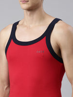 Faso Men's Premium Cotton Color Vest