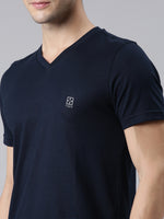 FASO Men’s Soft Cotton V-Neck T-Shirt