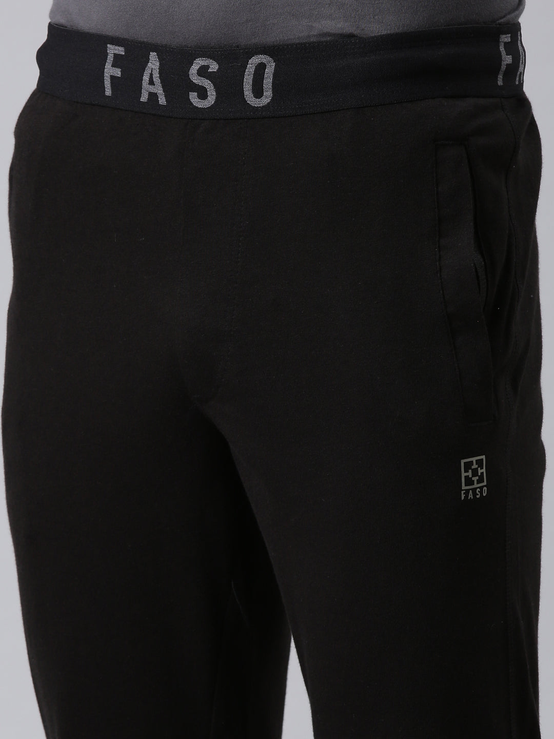 Faso Men's Premium Outer Elastic Track Pant