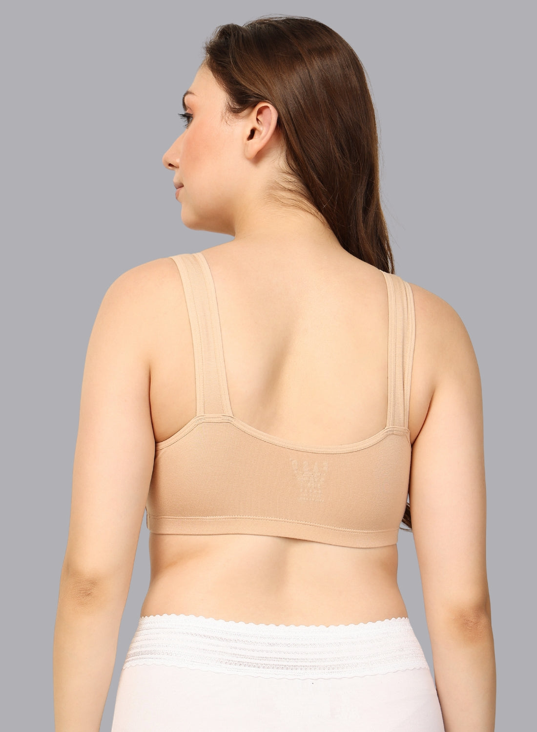 Faso Women's Cotton Beginners Sports Bra