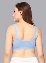 Faso Women's Cotton Beginners Sports Bra