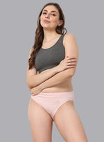 Faso Women's Cotton Beginners Sports Bra