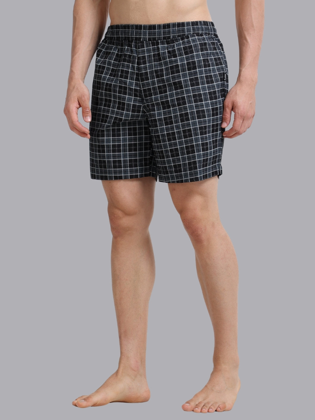 FASO Men’s Cotton Printed Shorts