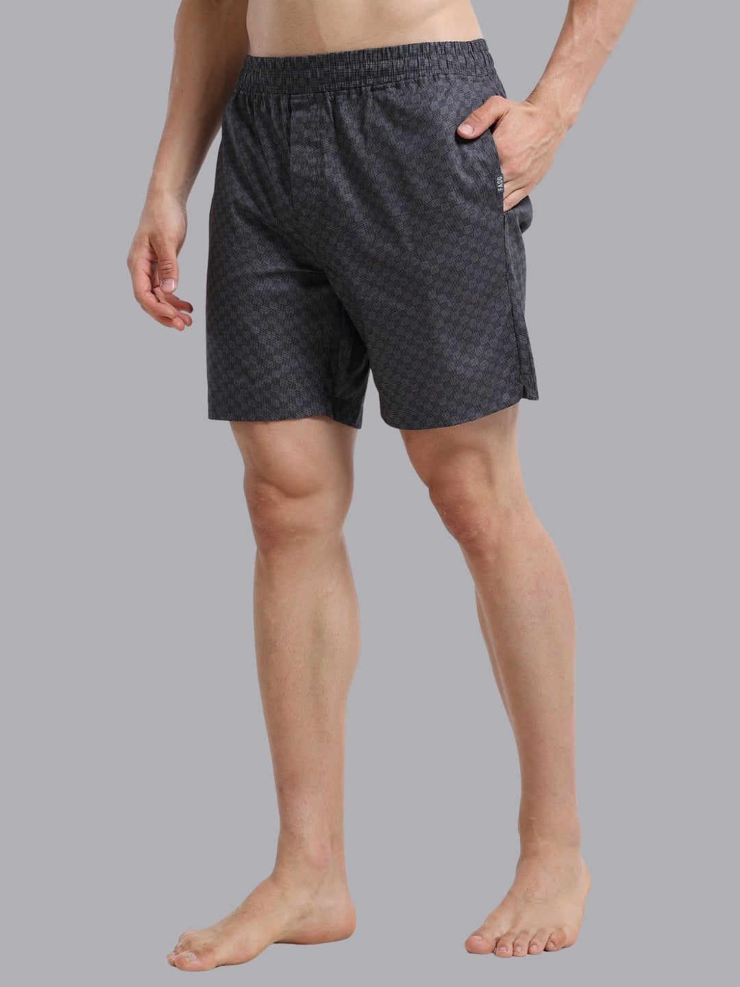FASO Men’s Cotton Printed Shorts