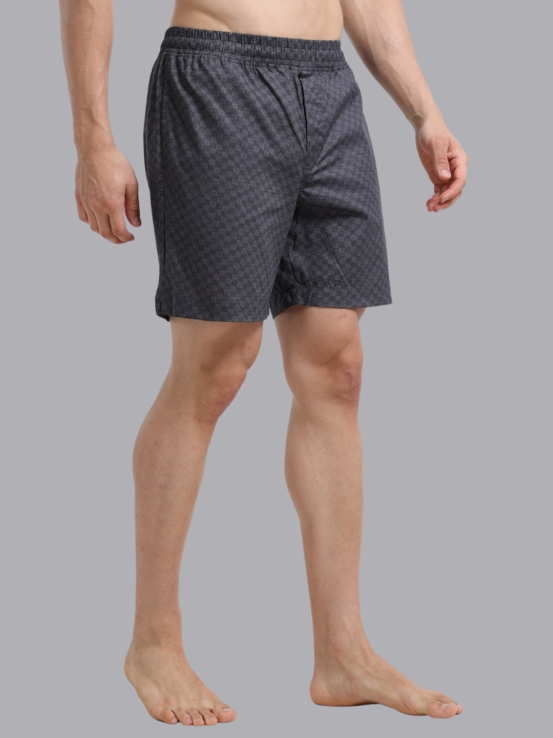 FASO Men’s Cotton Printed Shorts