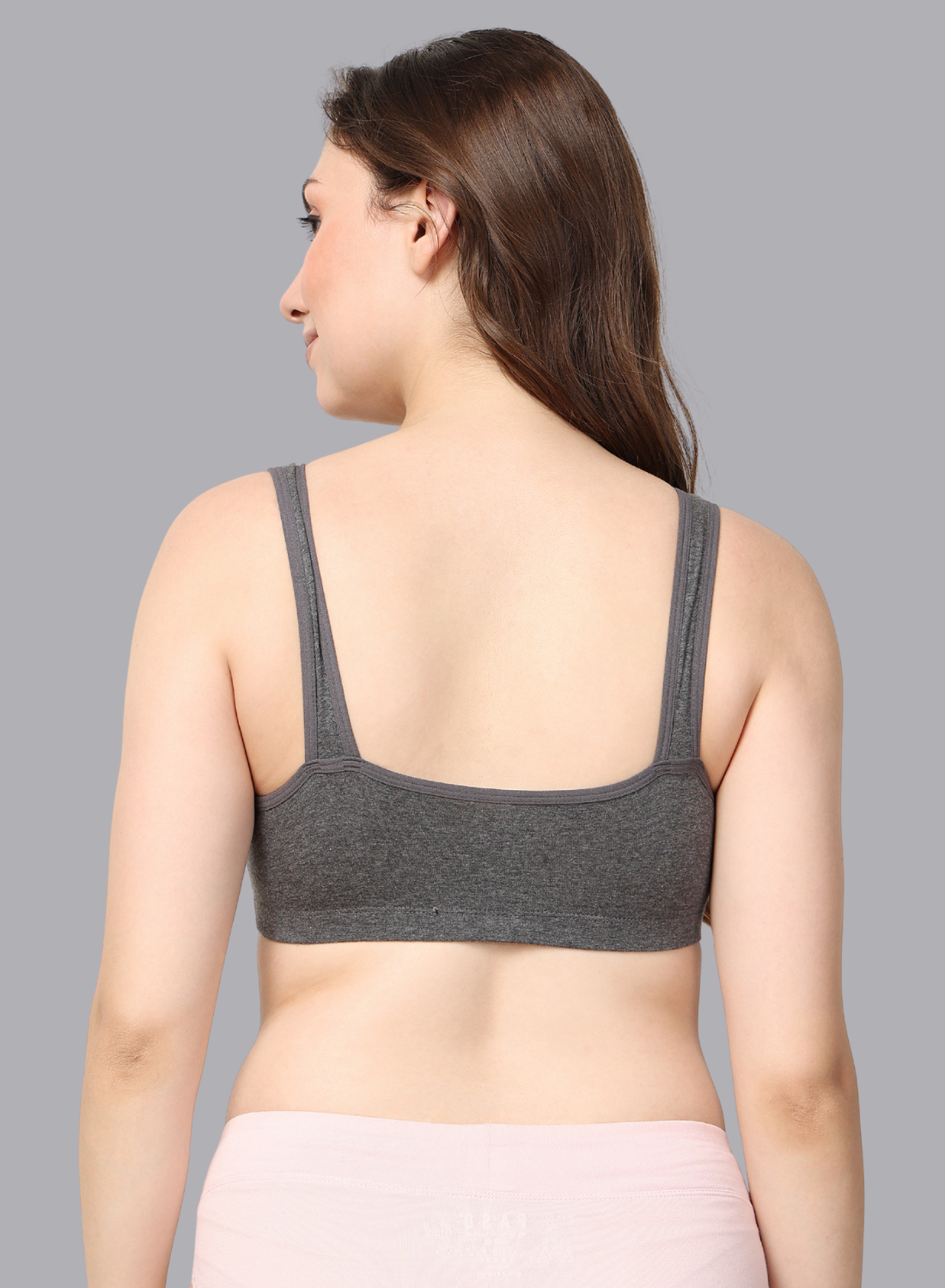 Faso Women's Cotton Beginners Sports Bra