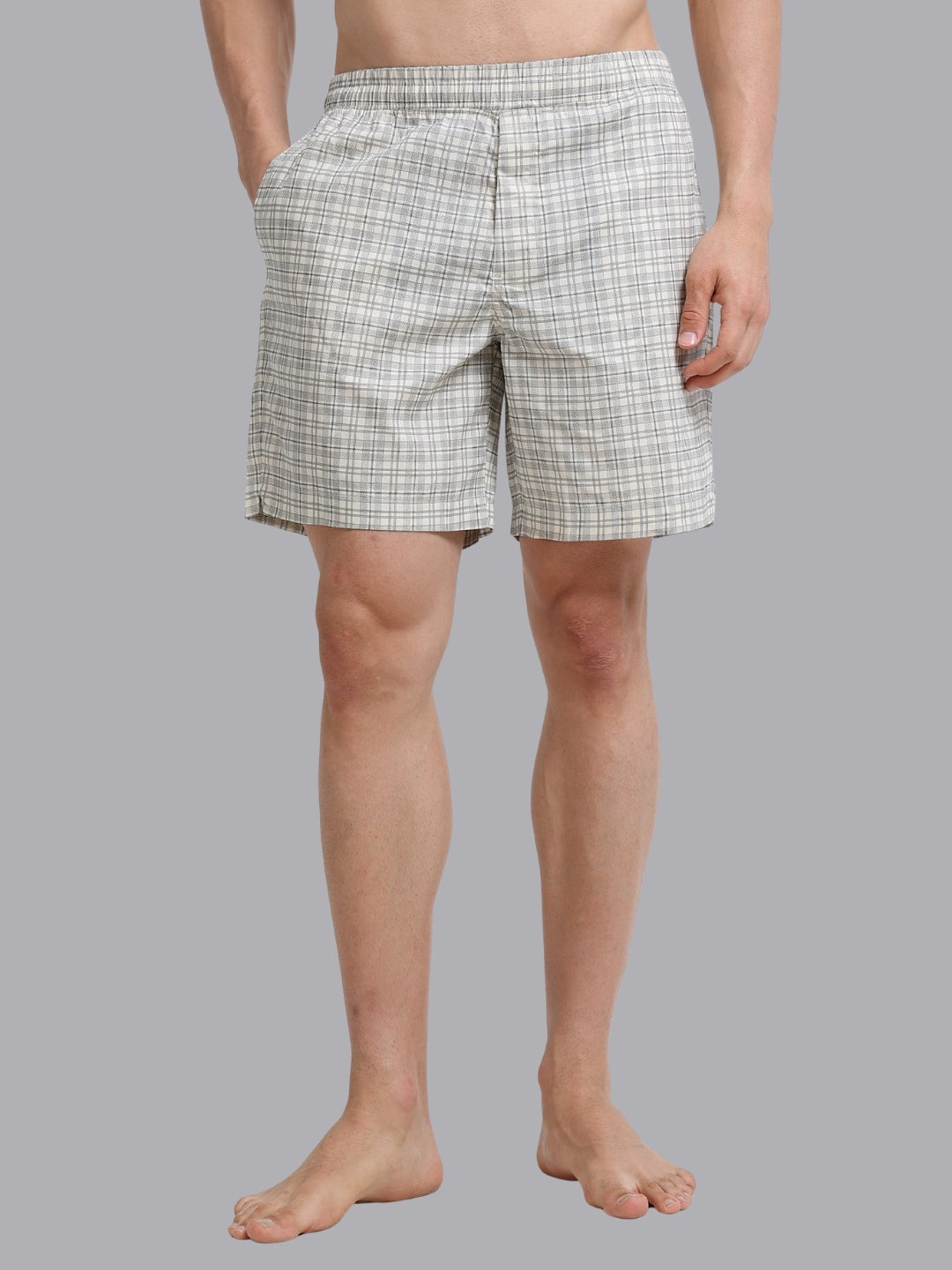 FASO Men’s Cotton Printed Shorts