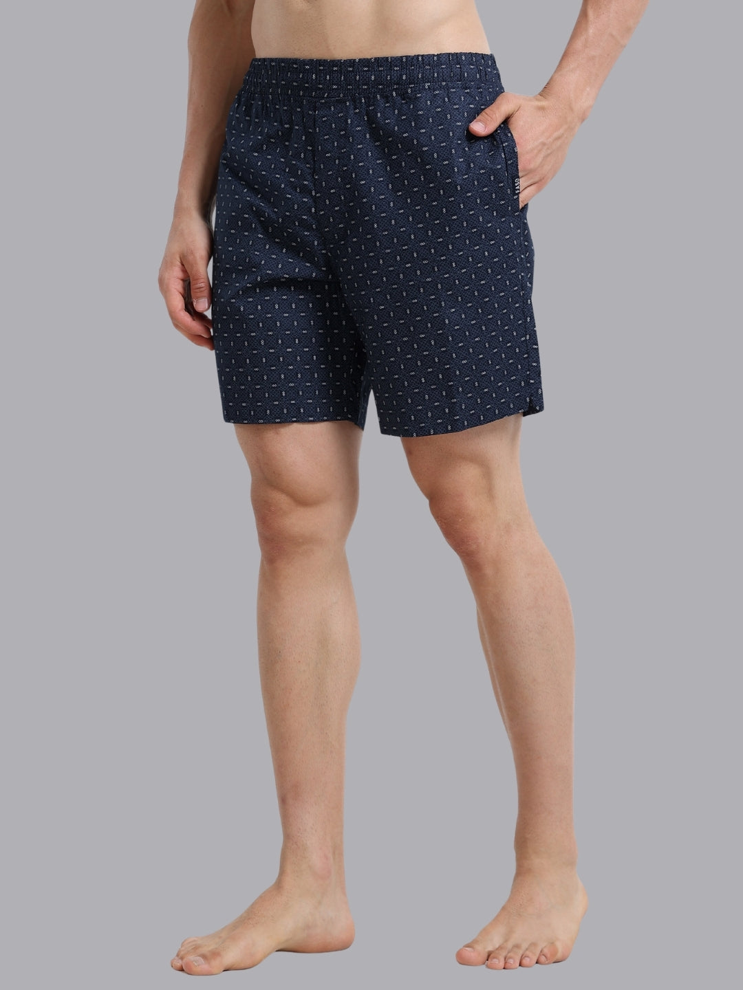 FASO Men’s Cotton Printed Shorts