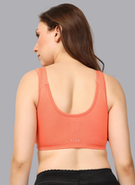 Faso Women's Cotton Moulded Sports Bra