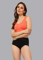 Faso Women's Cotton Moulded Sports Bra