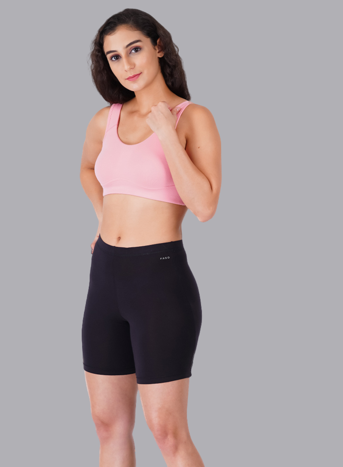 Faso Women's Cotton Cycling Shorts