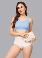 Faso Women's Cotton Beginners Sports Bra