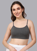 Faso Women's Cotton Beginners Bra with Strap
