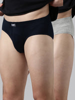Faso Men's Cotton Inner Elastic Brief (Pack of 2)