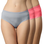 Faso Women's Cotton Inner Hipster (Pack of 3)