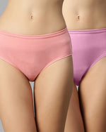 Faso Women's Cotton Inner Hipster (Pack of 2)