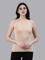 Faso Women's Cotton Stretch fabric Camisole
