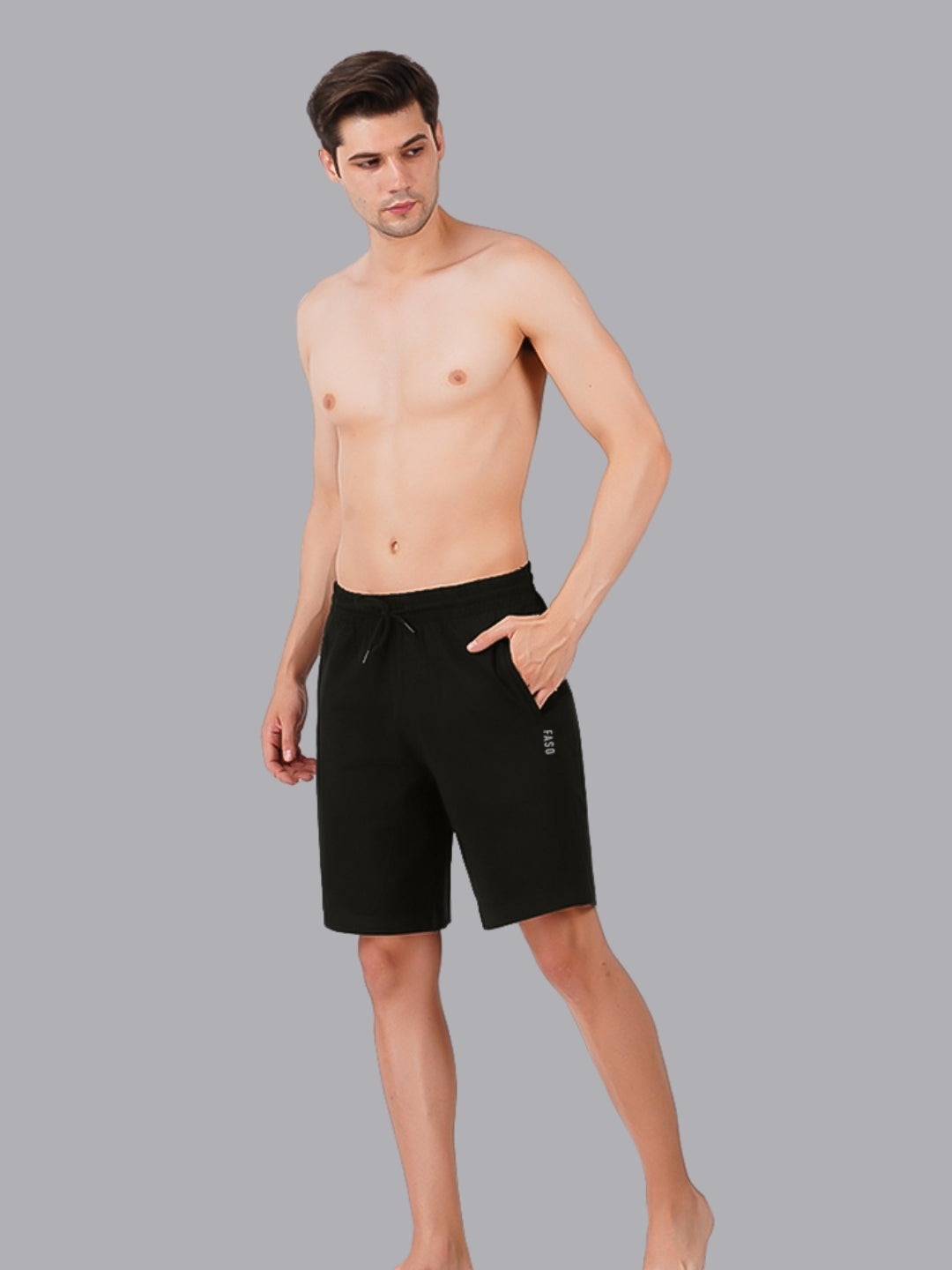 F A S O Men’s Cotton French Terry Shorts