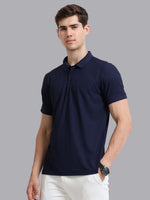 FASO Men's Polyester Polo T-shirt