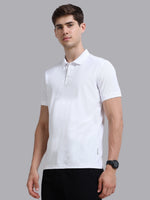 FASO Men's Polyester Polo T-shirt