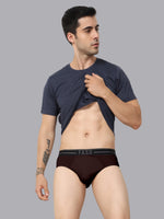 Faso Men's Cotton Outer Elastic Brief(Pack of 2)