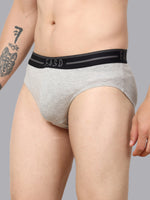 Faso Men's Cotton Outer Elastic Brief(Pack of 2)