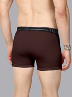 Faso Men's Cotton Outer Elastic Trunk (Pack of 2)