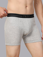 Faso Men's Cotton Outer Elastic Trunk (Pack of 2)