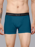 Faso Men's Cotton Outer Elastic Trunk (Pack of 2)